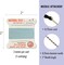 Griffin Silk Bead Cord Perlseide – Size 7 (0.75mm) – 2 Meters per Card – Stainless Steel Needle Attached – for Knotting Pearls, Gemstones, Crystals and Beads